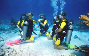 Snorkel in Caverns with Scuba Cancun